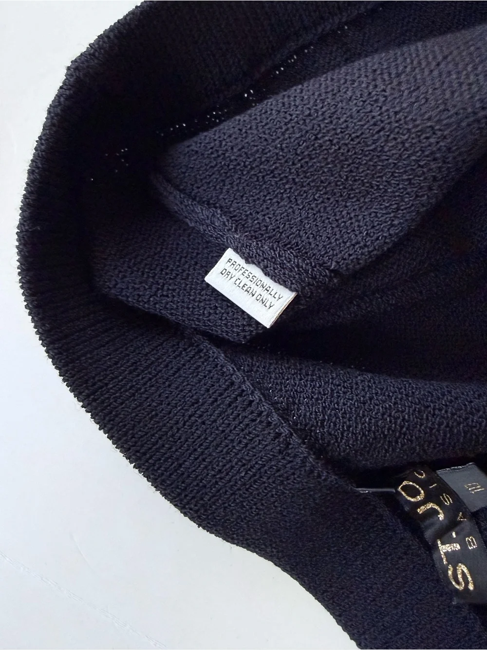 St. John Basics Classic Black Knit Pencil Skirt Size 10